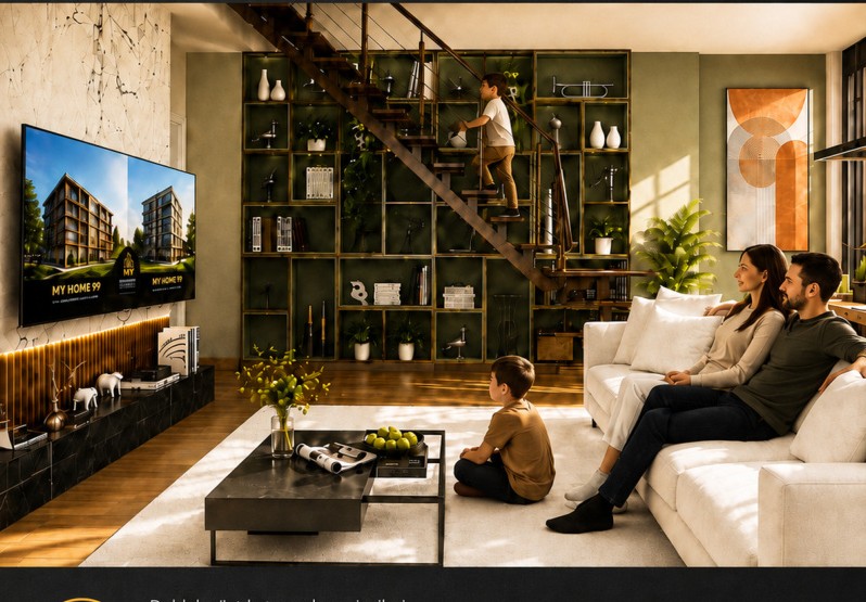 MYHOME99 dubleks iç mekan